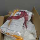 12FT Giant Halloween Inflatables Ghost with 3Colored Flame Rotation LED Lights, Huge Spooky Halloween Decoration Outdoor Large Halloween Blow Up Yard Decorations Tall Blowups for Lawn Party (1PCS)