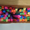 Sotiff 60 Pieces Wacky Track Fidget Toy Fidget Wacky Tracks Colorful Snake Toys Gifts for Kids Adult Autism Stress Relief Therapy Toys Keeps Mind Focused(Basic Color) (24 Links)