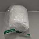 Disolla White Bathroom Rug 17x24 - Non-Slip Plush Small Bath Mat, Highly Absorbent & Ultra Soft Fluffy Floor Mat, Machine Washable for Shower and Tub