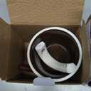 DECHOUS 2 Pack Fondue Pot Ceramic Chocolate Fondue Mug Set with 2 Forks Personal Fondue Mugs Melting Pot for Chocolate, Cheese, Butter, Suitable for Home Party Wedding