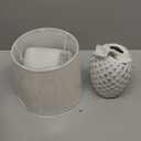 UMEXUS 13" Small Rechargeable Cordless Table Lamp, Remote Control Timer Dimmer, Battery Powered Color Changing Light, Nightstand Lamp for Bedroom Kitchen Living Room (Upgraded Ceramic Base)