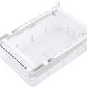 Refrigerator Drawer, Large Capacity Transparent Rectangular Fridge Under Shelf Drawer Fridge Organizer Bin For Cheese, Deli Meat, Drinks, Fruit, Vegetable