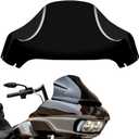 13" Windshield for Road Glide FLTRX 2015-2023, Motorcycle Windscreen Splitter Wind Shield Visor Replacement Accessories for Harley Davidson CVO Road Glide Limited 3 ST Special Ultra, Black Windshield