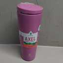 Manna Axel Tumbler & Straw 26oz Purple Stainless Steel New Cup Sealed