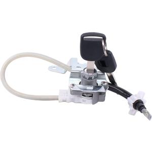 MOTOKU Left Driver Side Door Lock Cylinder Cable with Keys for CRV CR-V 2007-2011 72185-SWA-A01