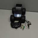 Remote Control Car, 1:18 Amphibious RC Cars, 4WD All Terrain Off-Road Pickup, 2.4GHz Waterproof Cyber Truck, 360 Rotatable Monster Truck Toys for Boys Christmas Birthday Gifts Age 6 7 8 9 10-13+ (Silver)