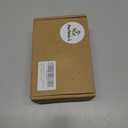 Farmhouse Wooden Letter Block Sign and Boho Tassel Bead Garland Beach Lake House Decor for Bathroom, 2-Pcs Set Blue Bead Garland with Tassels Home Decoration