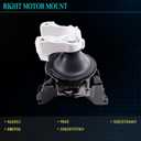 Set of 5 Engine Motor Mount Compatible with 2015-2016 CR-V 2.4L,Replace for A65081 A65053 A65070 A65052 A65082