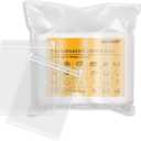 100 Count 2 Gallon Zip Storage Bags 13"15", Reclosable Food Grade 2mil Plastic Zipper Bags for Storage, Packing and Shipping
