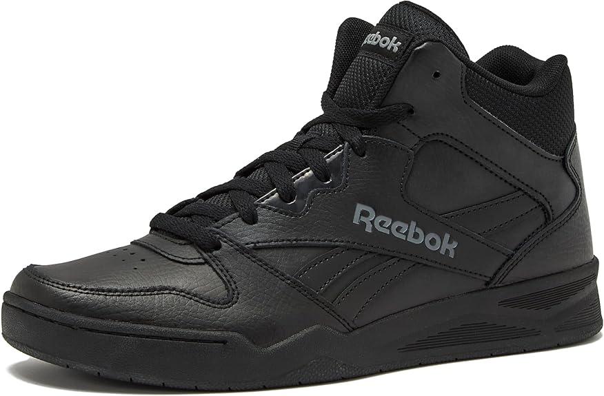 Reebok Royal BB4500 Hi2 High Top Sneakers for Men, Black/ Alloy, Size: 11.5 Extra Wide