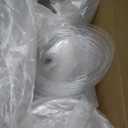 GUSTO Clear Plastic Cups with Lids [16 oz - 100 Count] - Disposable Iced Coffee Drink Cups with Strawless Sip Lids for Smoothies, Juices, and More - (Formerly Comfy Package)