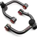 Front Upper Control Arms for 2001-2007 Toyota Sequoia2000-2006 Toyota Tundra, 2-4" Lift Replacement OEM Factory Suspension Arms, PU Bushings