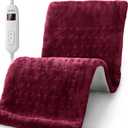 RENPHO XL Electric Heating Pads, King Size Heating Pad for Back Pain & Cramps Relief, FSA Eligible HSA Store, Valentines Day Gifts for Her Him, ETL Certified, Auto Shut Off, 12" x 24" Red