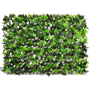DOEWORKS Expandable Fence Privacy Screen for Balcony Patio Outdoor, 1PC Faux Ivy Fencing Panel for Backdrop Garden Backyard Home Decorations