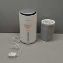 MistFree Evaporative Humidifier for Bedroom, 3L No White Dust for Sensitive Individuals, Auto Humidity Control, Works with Tap Water, Night Light, Easy Clean Tank for Home & Small Room