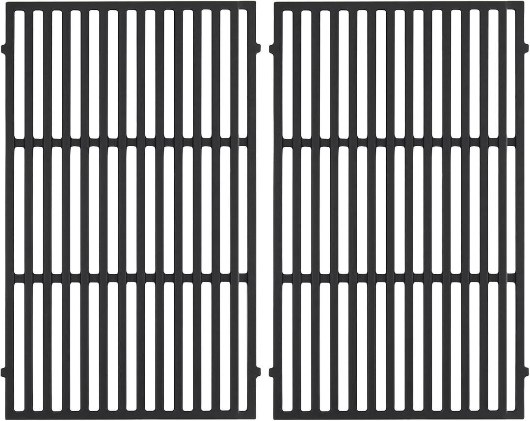 66095 Grill Grates Replacement Parts for Weber Genesis II 300 Grill Grates ii E-310 ii E-315 ii E-330 ii E-335 ii S-310 ii LX E-340 Cast Iron Grate Genesis 2 Cooking Grates GS4 Gas Grill Parts