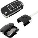 2 Pack Remote Fake Car Key Secret Safe, Portable Secret Hidden Pill Container, Diversion Safe Compartment Container to Hide Pills, Jewelry or Valuables