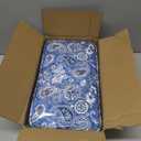 Suncle American Mahjong Tile Set X-Large 166 Blue Back Tiles 1.4" Large Size Tile with Carrying Travel Case, English Manual, Pro Complete Mahjongg Game Set