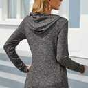 Sosolism Women's Maternity Nursing Tops Long Sleeve Breastfeeding Hoodie