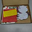 Fennoral 12 Pack Snowman Craft Kits for Kids Make You Own Snowman Foam Stickers Ornament DIY Christmas Arts and Crafts for Chirstmas Party Supplies Winter Christmas Tree Decoration