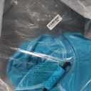 EZIGO Baby Pool Float with Canopy UPF50+ Sun Protection, Inflatable Kids Pool Floats with Ocean Animal Toys for Baby 6-36 Months, Infant Swimming Float with Adjustable Safety Seat for Boys Girls (blue)