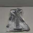 12 Pack - 12 inch Black Hidden L Shelf Bracket (1/5 Inch Thicked) Iron Floating Shelf Brackets Rustic Industrial Metal Brackets for Shelf Support