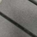 SYIPO Stone Bath Mat - Non-Slip Foldable Diatomite Bath Mat 23.6 x 15.3, Super Absorbent & Quick Drying Bathroom Mat | Easy to Clean Shower Floor Mat, Dark Gray