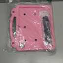 YRH Kids Case for iPad Air 13-in. M2/M3/M4 (2024/2025/2026), for iPad Pro 13-in. M4/M5 (2024/2025)/Pro 12.9 inch (2022/2021/2020), Pink