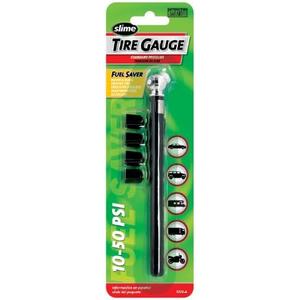 Slime 1023-A Pencil Tire Gauge, 10-50 PSI (2pcs)