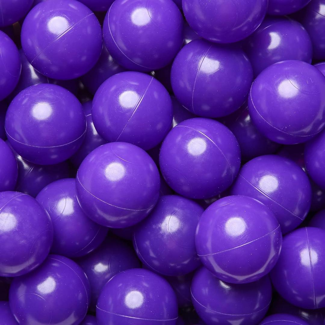 Realhaha Larger Plastic Balls for Ball Pit, Play Pin Balls for Toddlers Kid Ball Pits & Accessories for Bounce House,2.76 inches,50 100 pcs