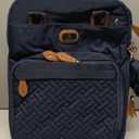 Dikaslon Diaper Bag Backpack with Portable Changing Pad, Pacifier Case and Stroller Straps, Large Unisex Baby Bags for Boys Girls, Multipurpose Travel Back Pack Moms Dads, Navy Blue