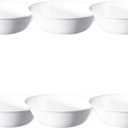 Corelle 6 Piece Winter Frost White Bowls Set (18 oz)