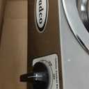 Cadco CSR-3T 14" Electric Portable Countertop Hi-Power Hot Plate w/One Tubular Burner for Restaurant Hotel Food Truck Concession Kiosk, Stainless Steel, 120v