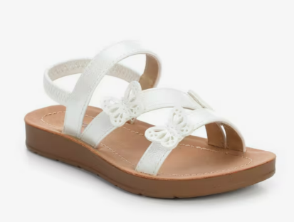 Rachel Shoes Girls' Soda Toddler & Little Kid Butterfly Sandals Size 7