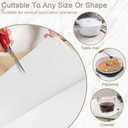 84''x24'' Large Silicone Mat for Kitchen Counter, Non-Slip Heat Resistant Countertop Protector, Waterproof Multipurpose Mat for Kitchen Island, Semitransparent