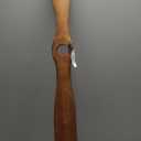 Deco 79 Traditional Wooden Airplane Propeller Decor, 5" H x 48" L, Polished Brown Finish, Model:92671