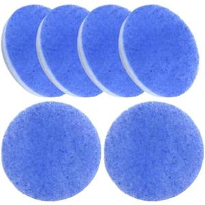 Hoypeyfiy 6Pcs 5.25 Inches RV Air Filter, Round Air Duct AC Filter, RV AC Vent Filter, MERV-6 RV Air Conditioner Filter (6)