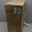 AnyZip Carry On Luggage PC+ABS Aluminum Frame Zipperless Luggage Hard Shell Suitcase with TSA Lock Double Spinner Wheels 20 Inch Orange