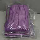 YIHOUSE Memory Foam Purple Bathroom Rug Sets 5 Piece, Ultra Absorbent Bath Mat for Bathroom - Non-Slip Machine Washable & Dry Quickly, 5 Piece Bathroom Mat Set, Purple (1'8" x 3'10" (Rectangular))