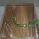 Acacia Wood Serving Tray with Handles (17 Inches) – Decorative Serving Trays Platter for Breakfast in Bed, Lunch, Dinner, Appetizers, Patio, Ottoman, Coffee Table, BBQ, Party –Great for Lap &Couch