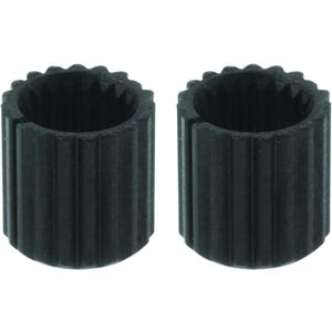 3 x KOHLER GENUINE PART GP1074231 SPLINE ADAPTERS , Black