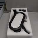 Premium LED Desk Lamp for Home Office  Eye-Caring Double Side Light with Knob Remote, Stepless Dimming & Color, Memory, Metal Table Lamp for Zoom, Studying, Video Conference, Flicker-Free, Glare-Free