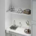 BAOYOUNI Adjustable Closet Shelf Dividers, Carbon Steel 31.50–59.06 in