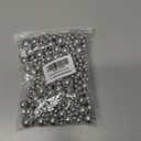 400Pcs Vase Filler Beads, Bright Silver No Hole Plastic Pearls Beads for Centerpieces Vases,Wedding Decorations, Birthday Party Home Table Decor,for Floating Candle(8/14/18mm)