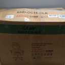 VECELO Swivel Ergonomic High Back Mesh Office Chair with Adjustable Headrest Armrest, Backrest Tilt Function, Lumbar Support for Executive/Computer Desk/Task Work (Dark Black)