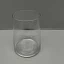 Krosno Infinity Drinking Glasses Set of 6 16.6 oz Water Juice Glasses, Modern Tapered Tumblers, Lead-Free Glassware, Clear Everyday Drinkware, Dishwasher Safe, Made in Europe