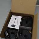 PIMAG Fly Fans for Tables, Fly Repellent Fan Outdoor Indoor Keep Flies Away, Fly Repellent Fans for Tables with Holographic Blades for Picnic, Party, Restaurant, Kitchen, and BBQ, 4 Pack Black