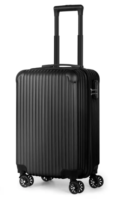 London 20 inch Spinner Trolley Black