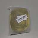 Coil Zipper by The Yard 5# -Nylon Metallic for Sewing, Gold Teech 5 Yard Upholstery with 10 Slider -VOC for DIY Tailor Craft5 Tape