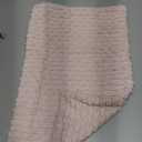 Kevin Textile Valentines Day 12x20 Inch Pillow Cover 1 Pack Boho Decorative Soft Striped Corduroy Lumbar Farmhouse Accent Rectangle Cushion Case for Living Room Couch Sofa Bed, Light Pink